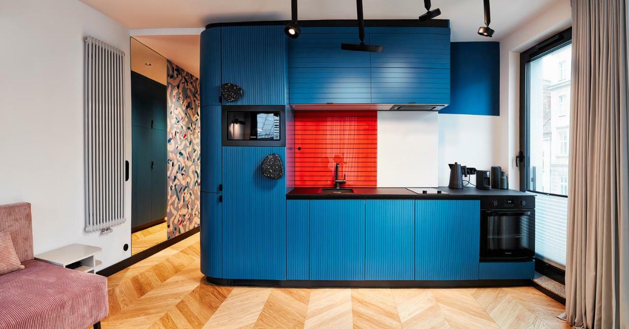 Rajska Blue Luxury Apartment クラクフ エクステリア 写真
