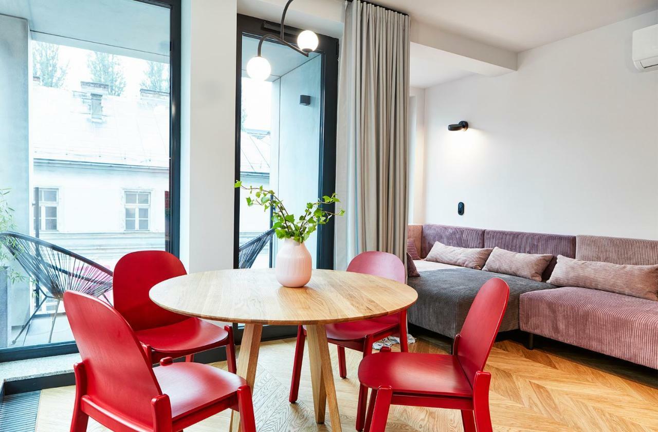 Rajska Blue Luxury Apartment クラクフ エクステリア 写真